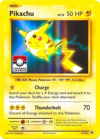 Image for Pikachu - XY202 (Pokemon League) (League & Championship Cards) (XY202) - Pokemon