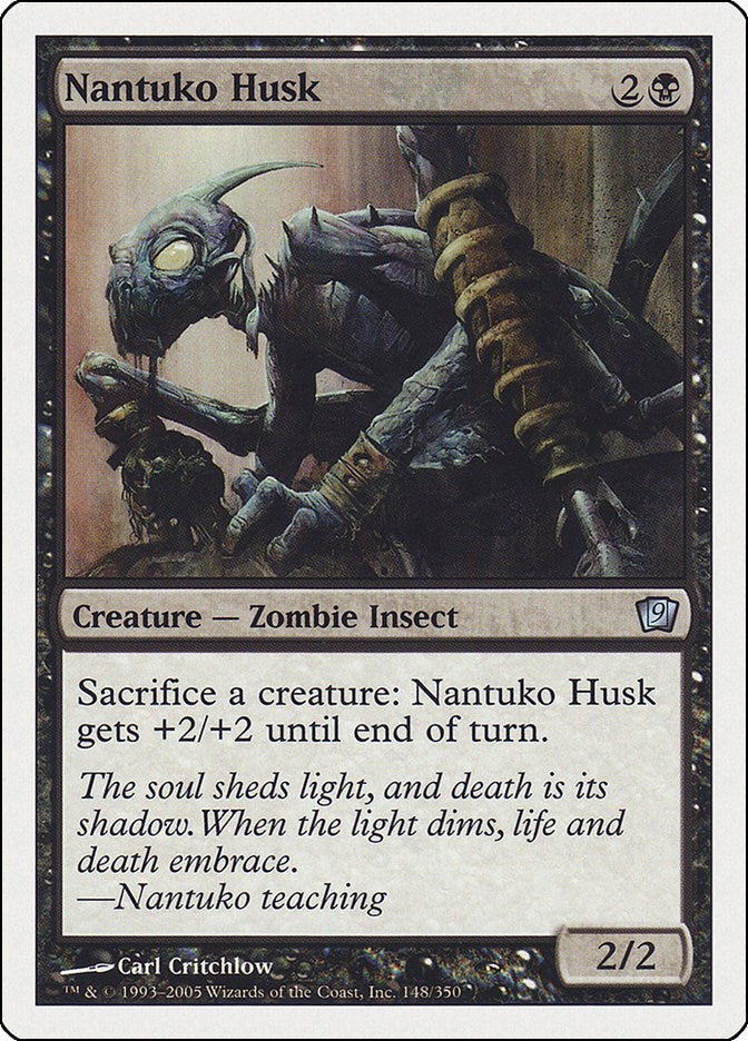 Image for Nantuko Husk (9th Edition) (148) - Magic: The Gathering