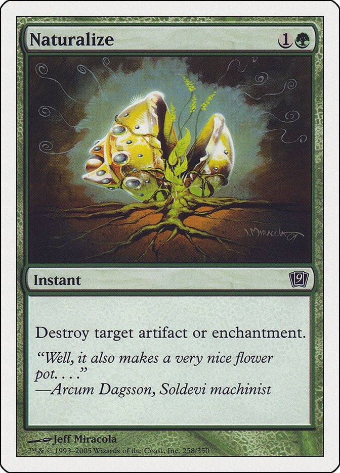 Image for Naturalize (9th Edition) (258) - Magic: The Gathering