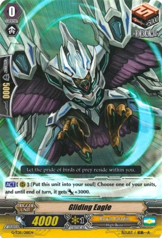Image for Gliding Eagle (G-TD11: Divine Knight of Heavenly Decree) (G-TD11/018EN) - Cardfight Vanguard