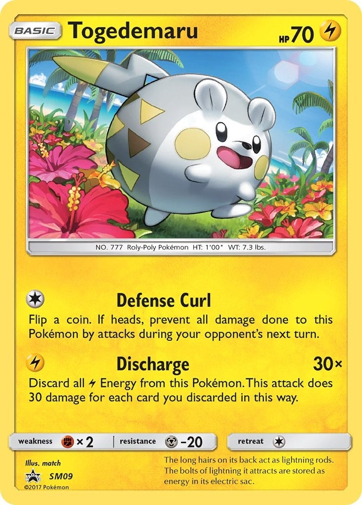 Image for Togedemaru - SM09 (SM Promos) (SM09) - Pokemon