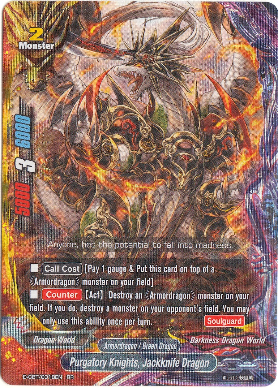 Image for Purgatory Knights, Jackknife Dragon (Dragon Fighters) (D-CBT/0018EN) - Future Card BuddyFight