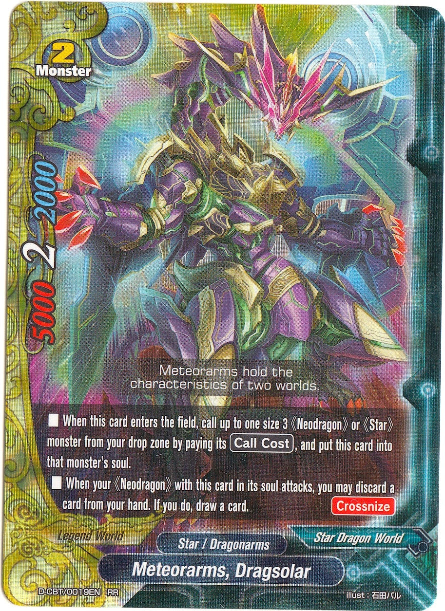 Image for Meteorarms, Dragsolar (Dragon Fighters) (D-CBT/0019EN) - Future Card BuddyFight