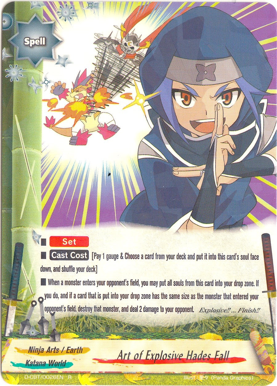 Image for Art of Explosive Hades Fall (Dragon Fighters) (D-CBT/0026EN) - Future Card BuddyFight