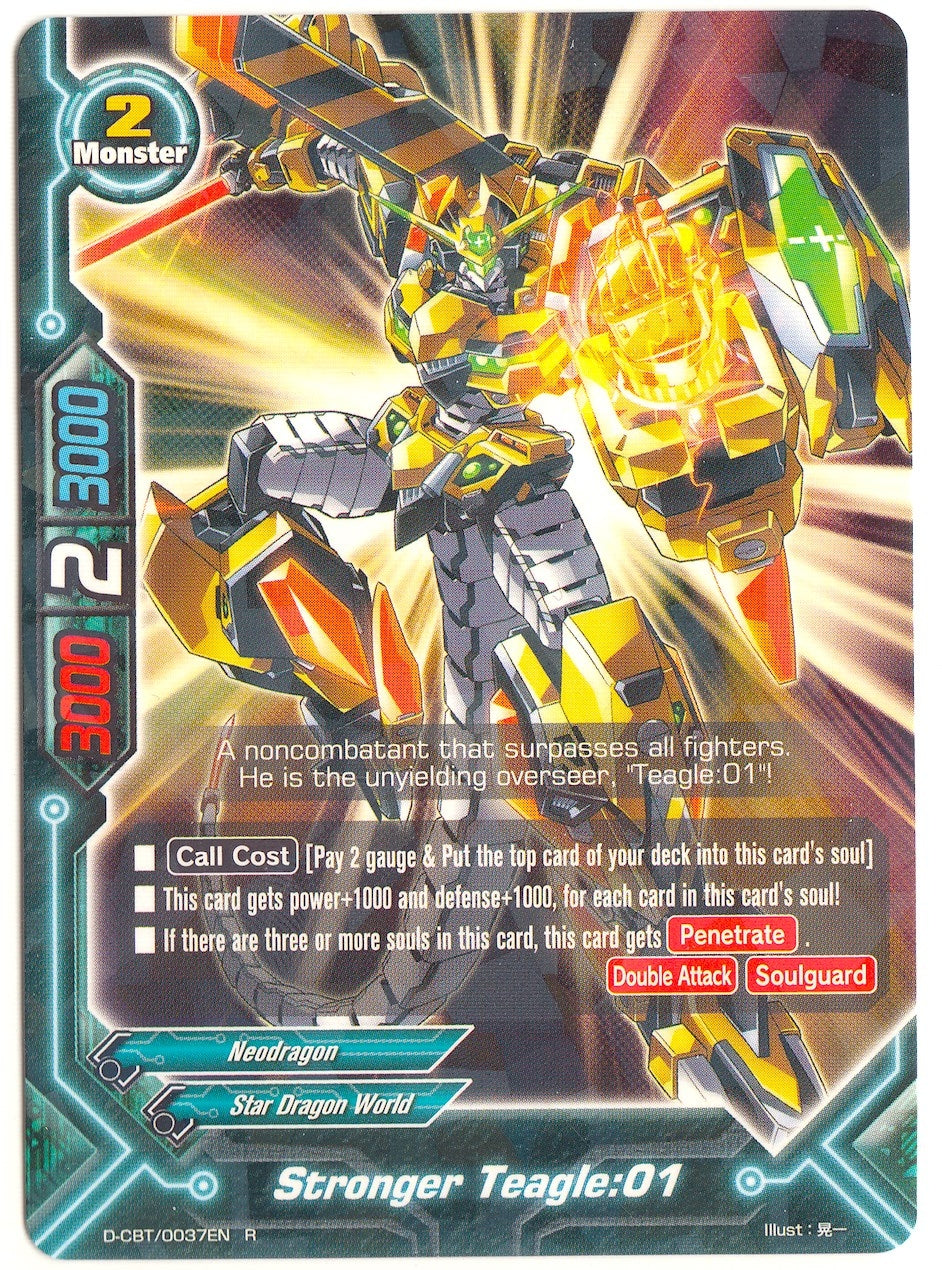Image for Stronger Teagle:01 (Dragon Fighters) (D-CBT/0037EN) - Future Card BuddyFight