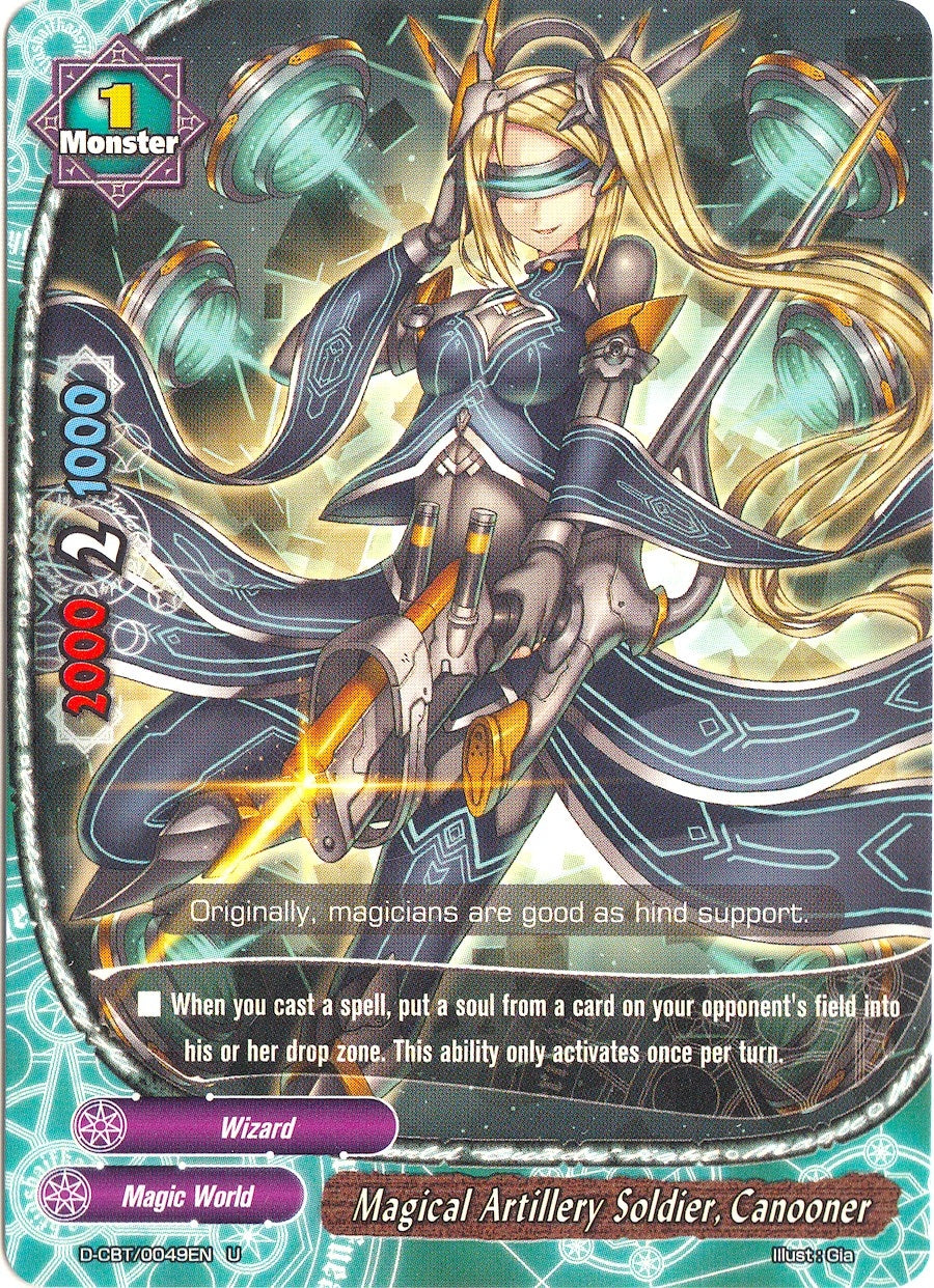 Image for Magical Artillery Soldier, Canooner (Dragon Fighters) (D-CBT/0049EN) - Future Card BuddyFight