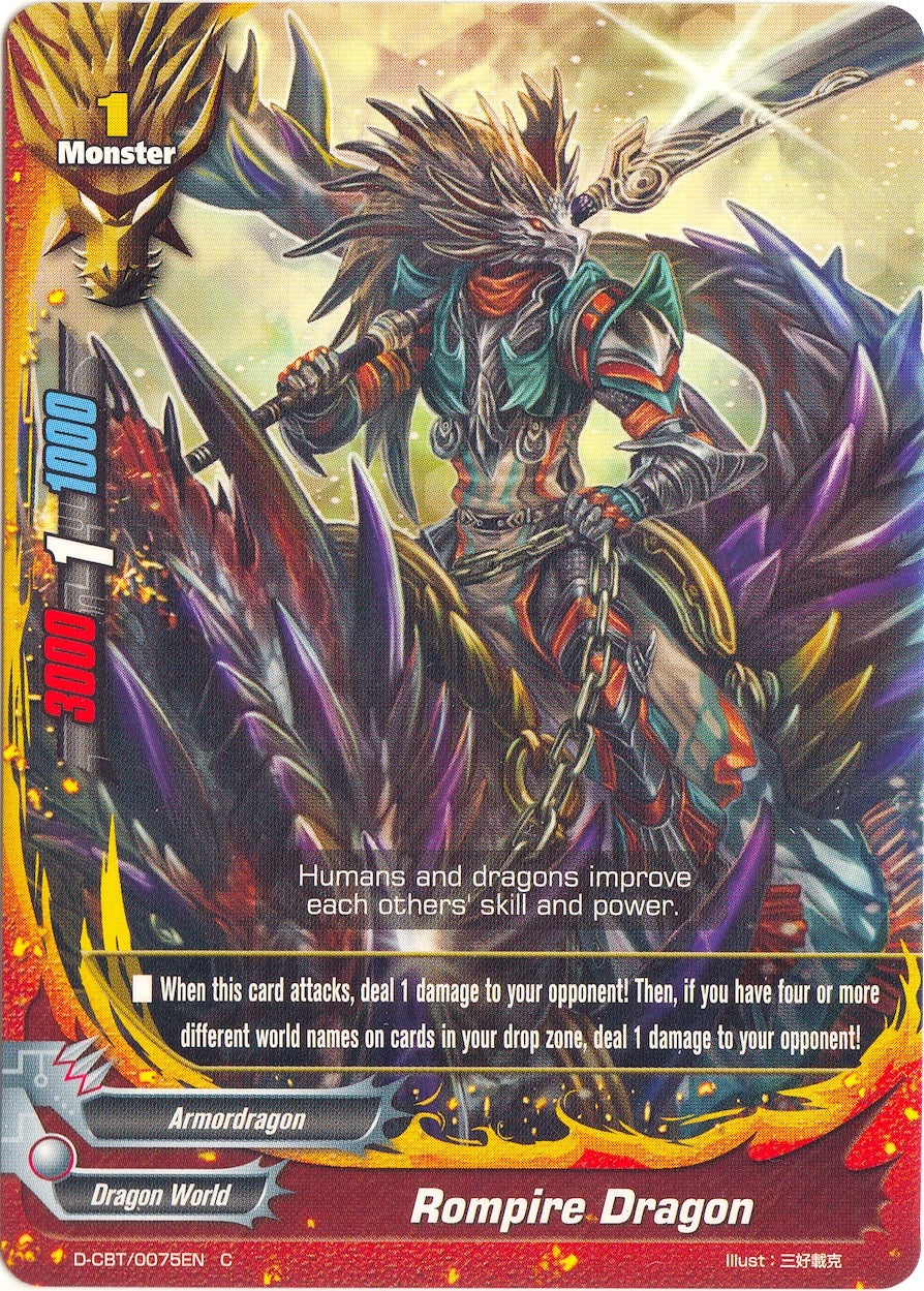 Image for Rompire Dragon (Dragon Fighters) (D-CBT/0075EN) - Future Card BuddyFight