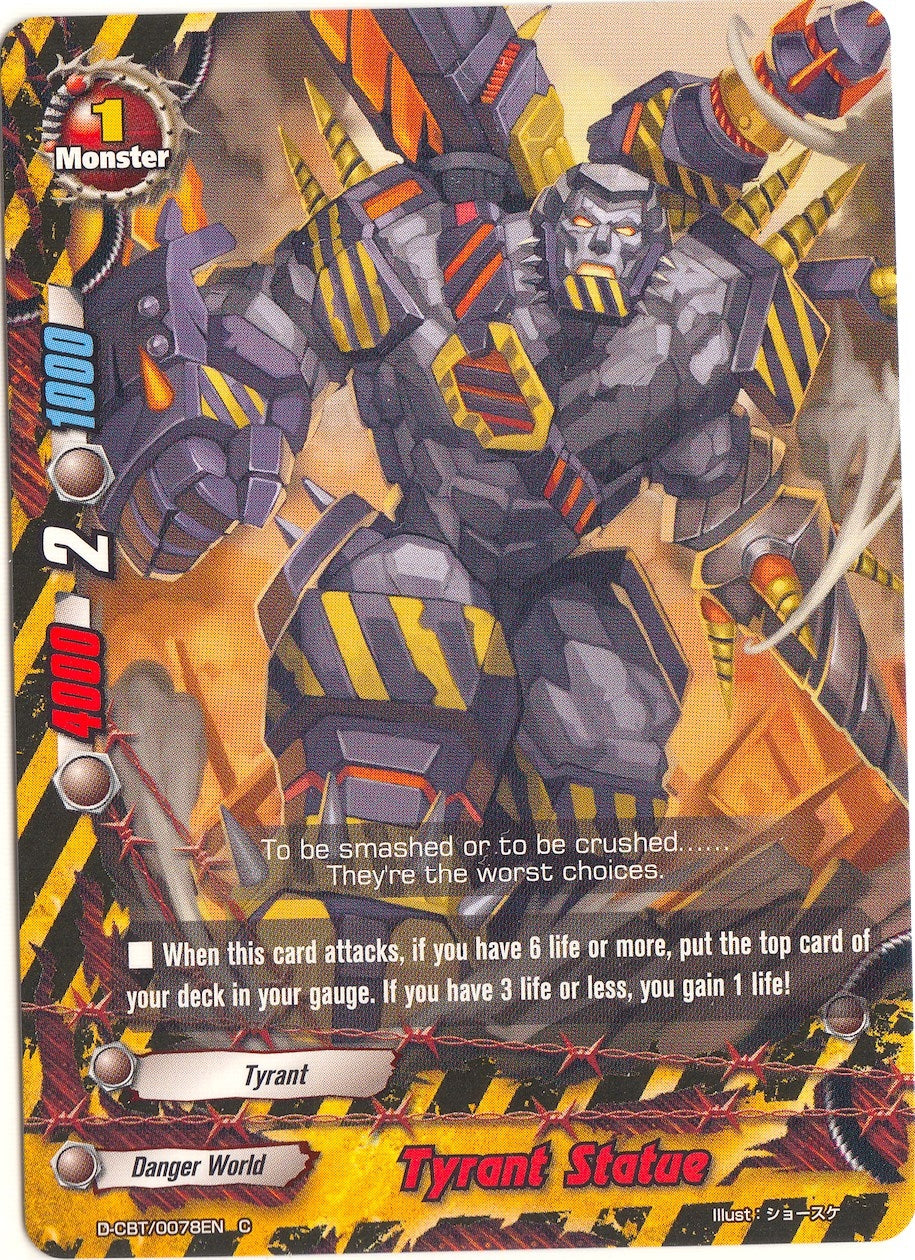Image for Tyrant Statue (Dragon Fighters) (D-CBT/0078EN) - Future Card BuddyFight