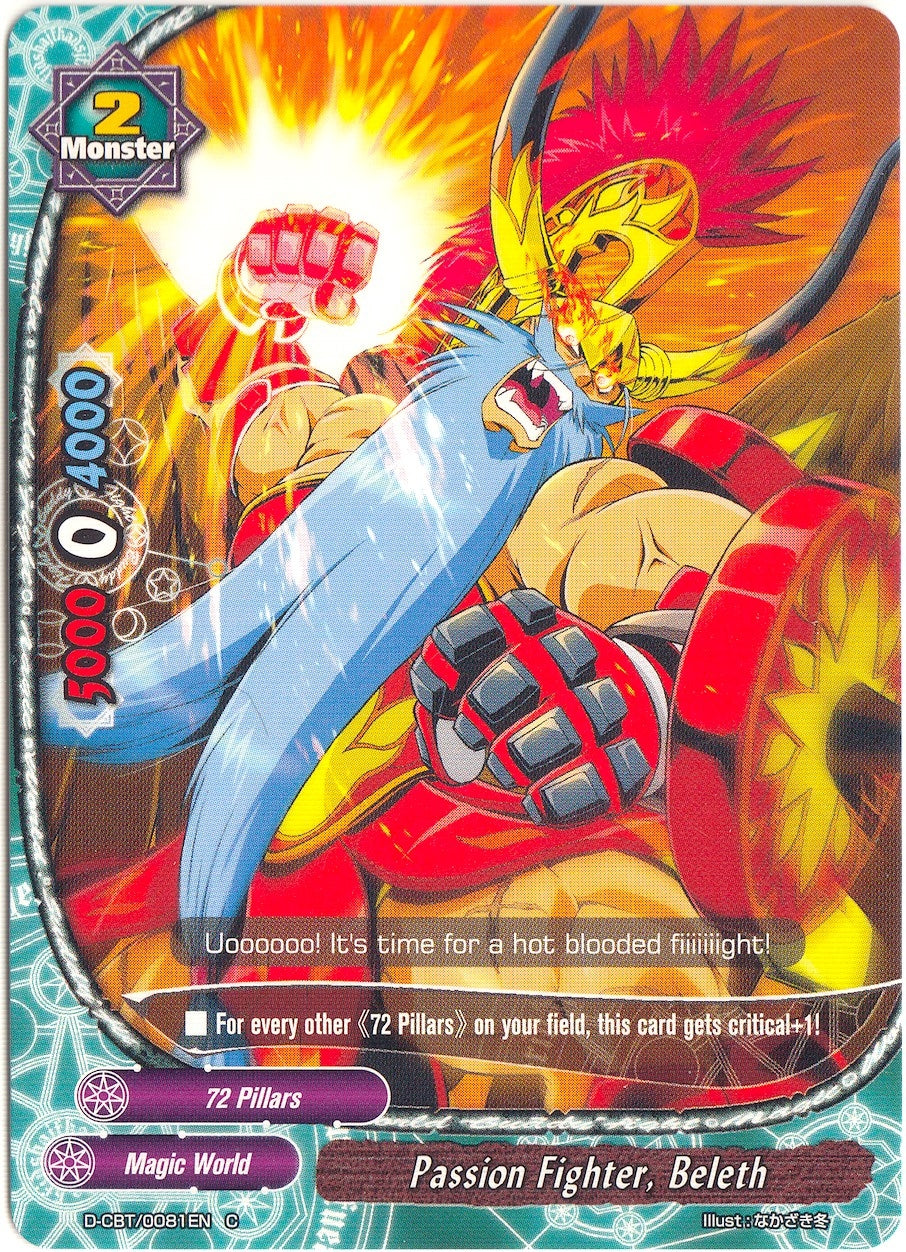 Image for Passion Fighter, Beleth (Dragon Fighters) (D-CBT/0081EN) - Future Card BuddyFight