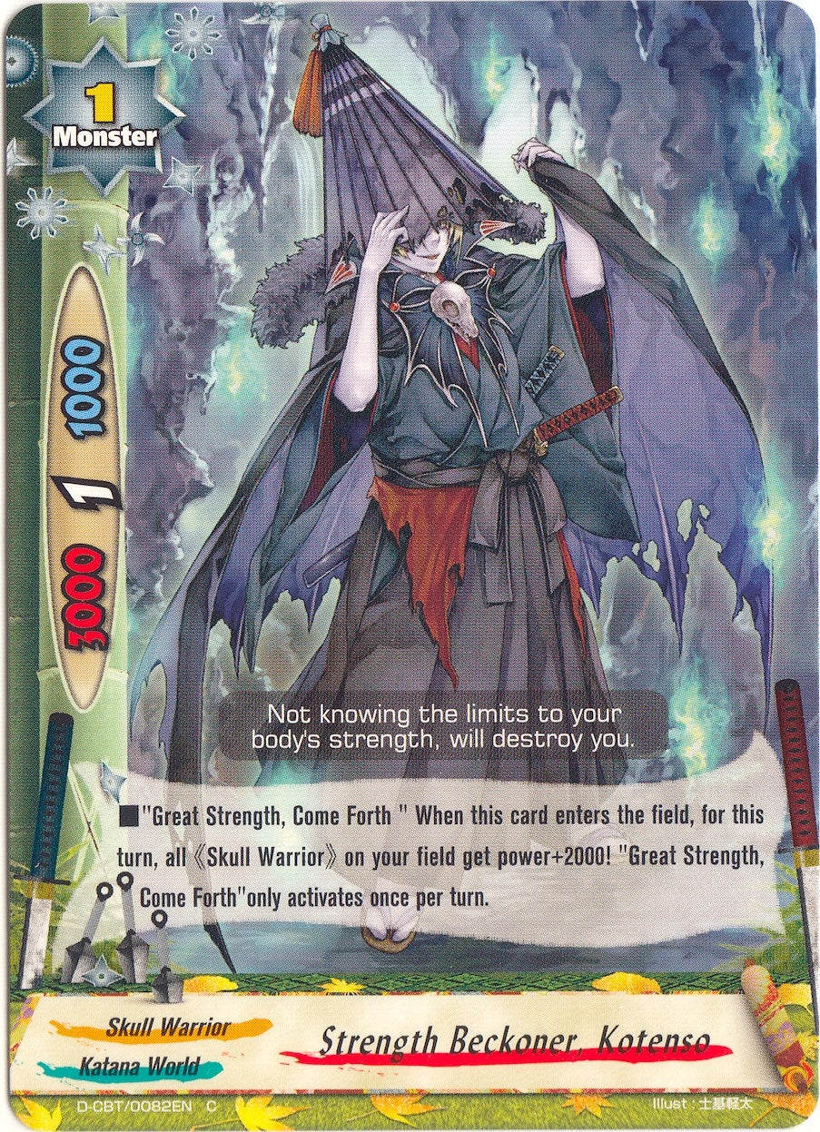 Image for Strength Beckoner, Kotenso (Dragon Fighters) (D-CBT/0082EN) - Future Card BuddyFight