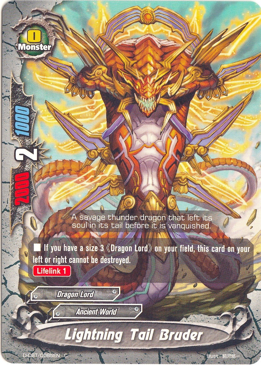 Image for Lightning Tail Bruder (Dragon Fighters) (D-CBT/0085EN) - Future Card BuddyFight