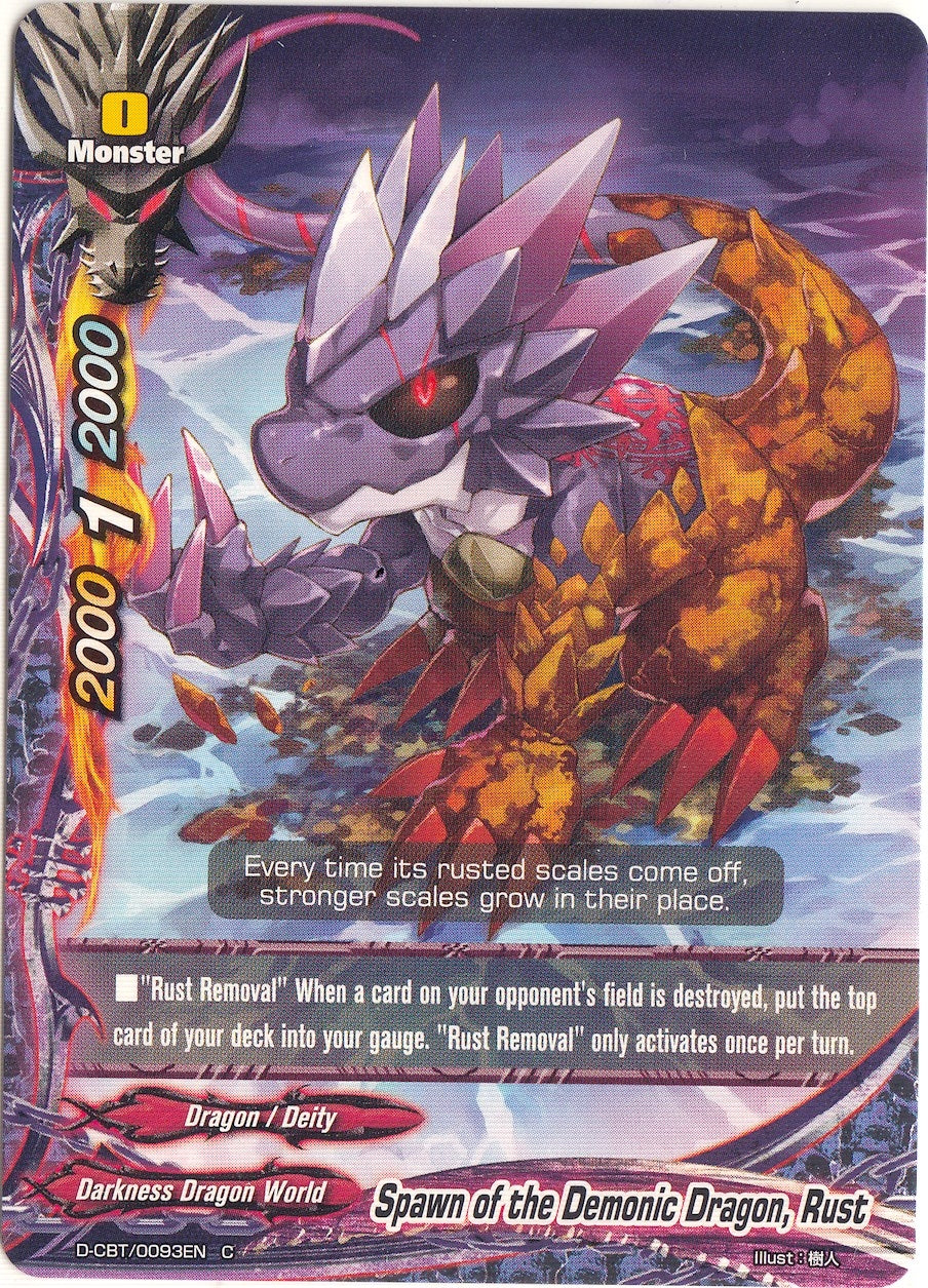 Image for Spawn of the Demonic Dragon, Rust (Dragon Fighters) (D-CBT/0093EN) - Future Card BuddyFight