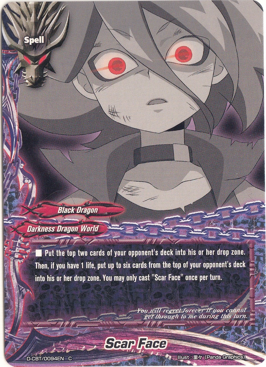 Image for Scar Face (Dragon Fighters) (D-CBT/0094EN) - Future Card BuddyFight