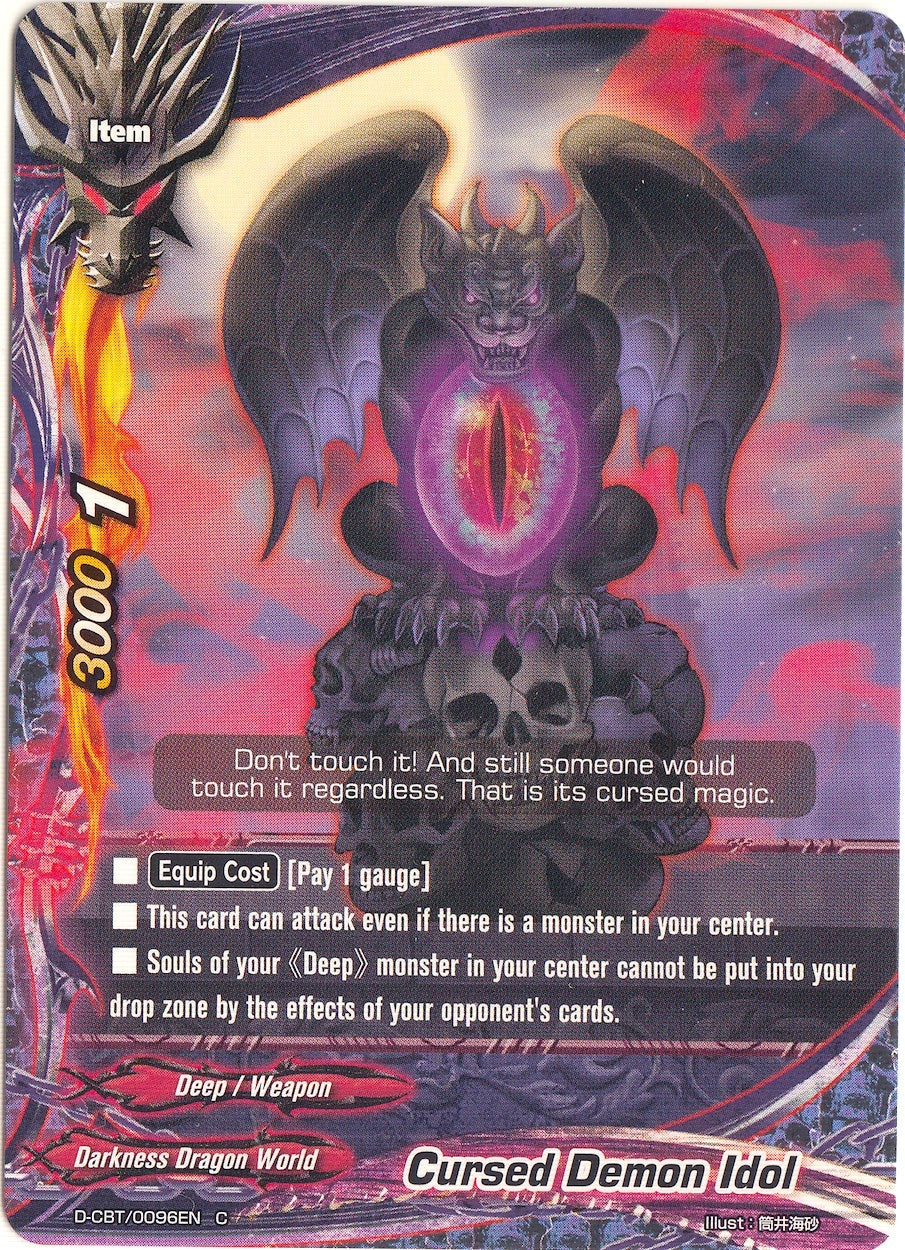 Image for Cursed Demon Idol (Dragon Fighters) (D-CBT/0096EN) - Future Card BuddyFight
