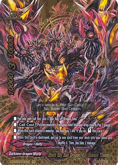 Image for Black Sky Sun Dragon, Azi Dahaka "Daeva" (Dragon Fighters) (D-CBT/0107EN) - Future Card BuddyFight