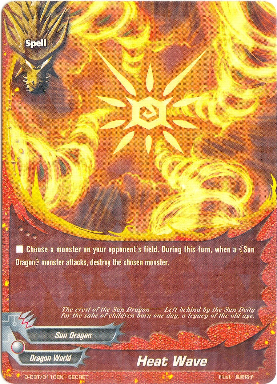 Image for Heat Wave (Dragon Fighters) (D-CBT/0110EN) - Future Card BuddyFight