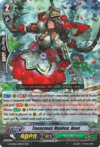 Image for Tenacious Maiden, Noel (G-CHB01: TRY3 NEXT) (G-CHB01/009EN) - Cardfight Vanguard