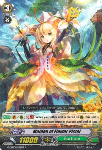 Image for Maiden of Flower Pistol (G-CHB01: TRY3 NEXT) (G-CHB01/035EN) - Cardfight Vanguard