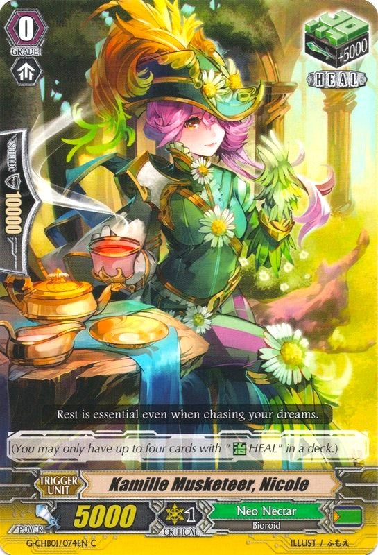Image for Kamillee Musketeer, Nicole (G-CHB01: TRY3 NEXT) (G-CHB01/074EN) - Cardfight Vanguard