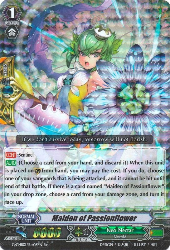 Image for Maiden of Passionflower (G-CHB01: TRY3 NEXT) (G-CHB01/Re:08EN) - Cardfight Vanguard
