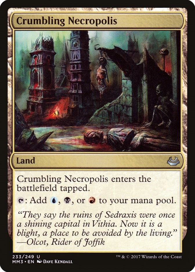 Image for Crumbling Necropolis (Modern Masters 2017) (233) - Magic: The Gathering