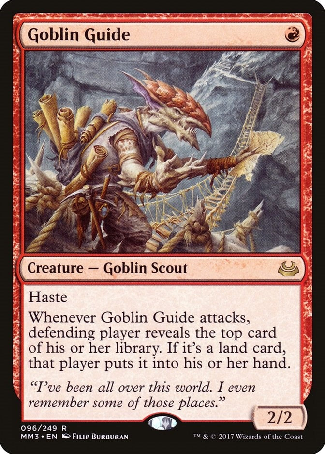Image for Goblin Guide (Modern Masters 2017) (96) - Magic: The Gathering