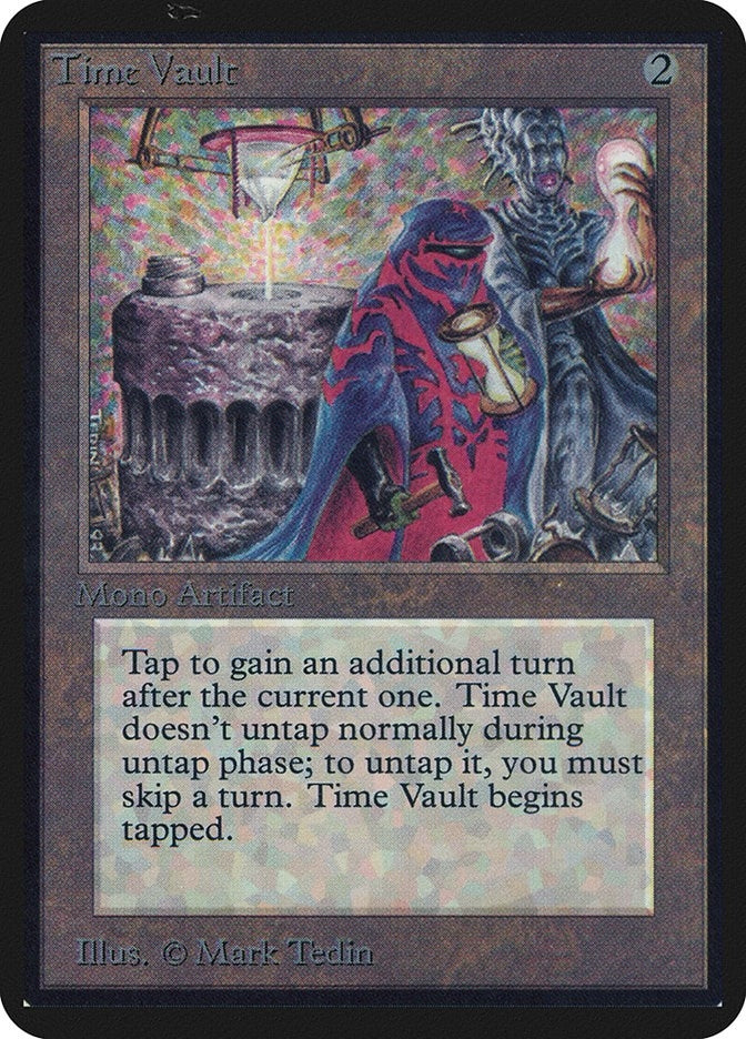 Image for Time Vault (Alpha Edition) - Magic: The Gathering