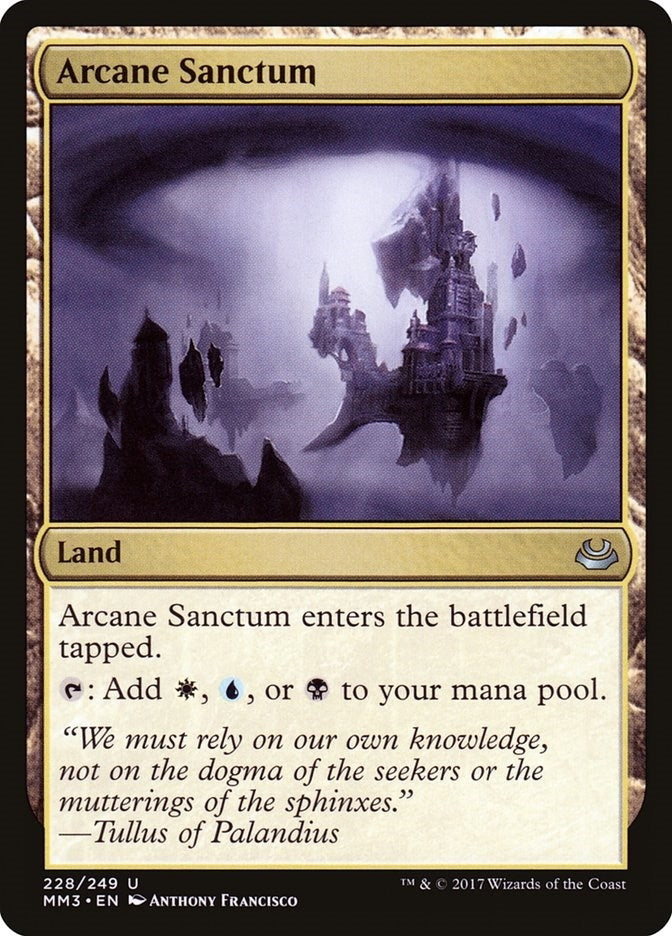 Image for Arcane Sanctum (Modern Masters 2017) (228) - Magic: The Gathering