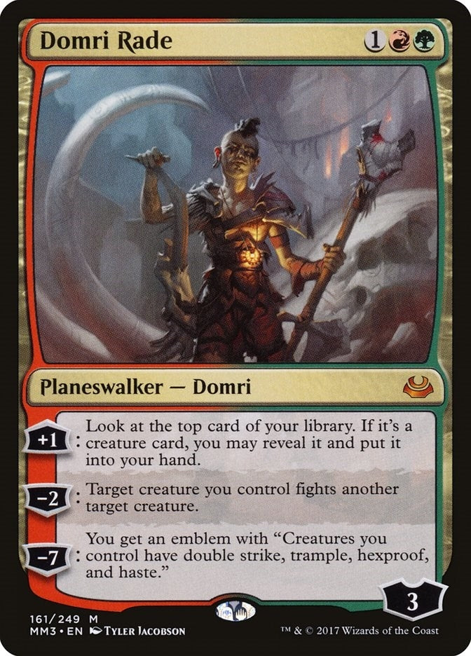 Image for Domri Rade (Modern Masters 2017) (161) - Magic: The Gathering