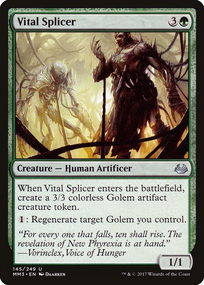 Image for Vital Splicer (Modern Masters 2017) (145) - Magic: The Gathering