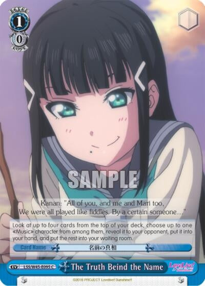Image for The Truth Beind the Name (Love Live! Sunshine!!) (LSS/W45-E095 C) - Weiss Schwarz