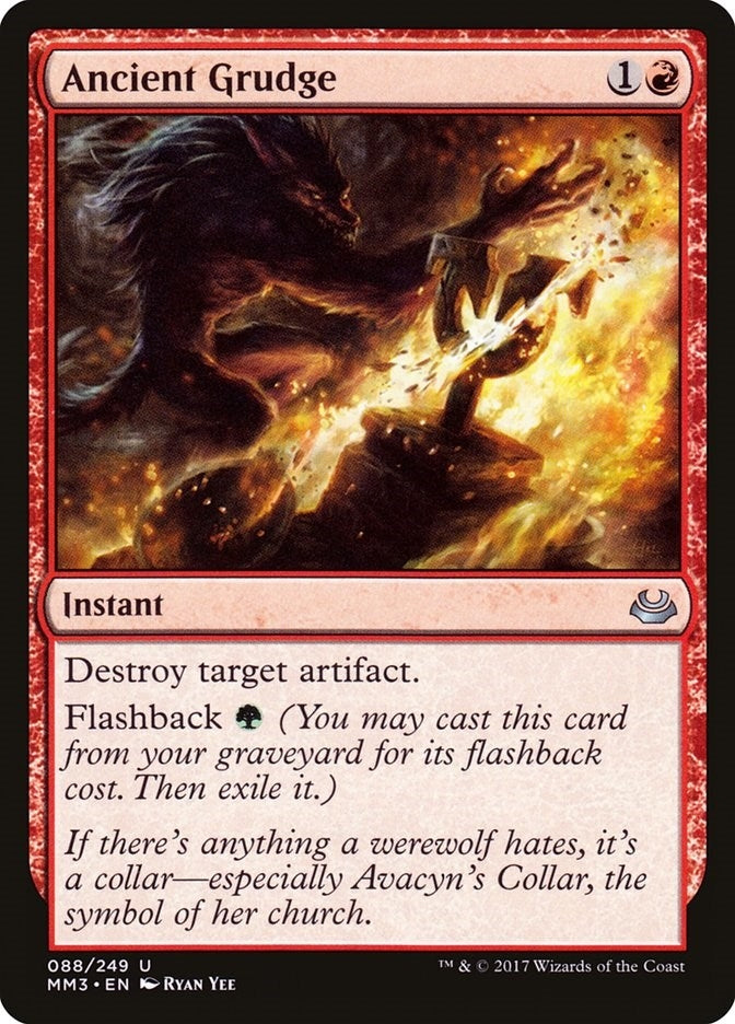 Image for Ancient Grudge (Modern Masters 2017) (88) - Magic: The Gathering