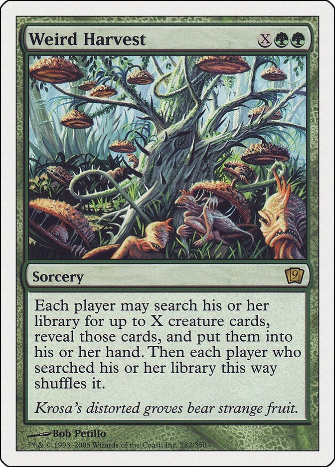 Image for Weird Harvest (9th Edition) (282) - Magic: The Gathering