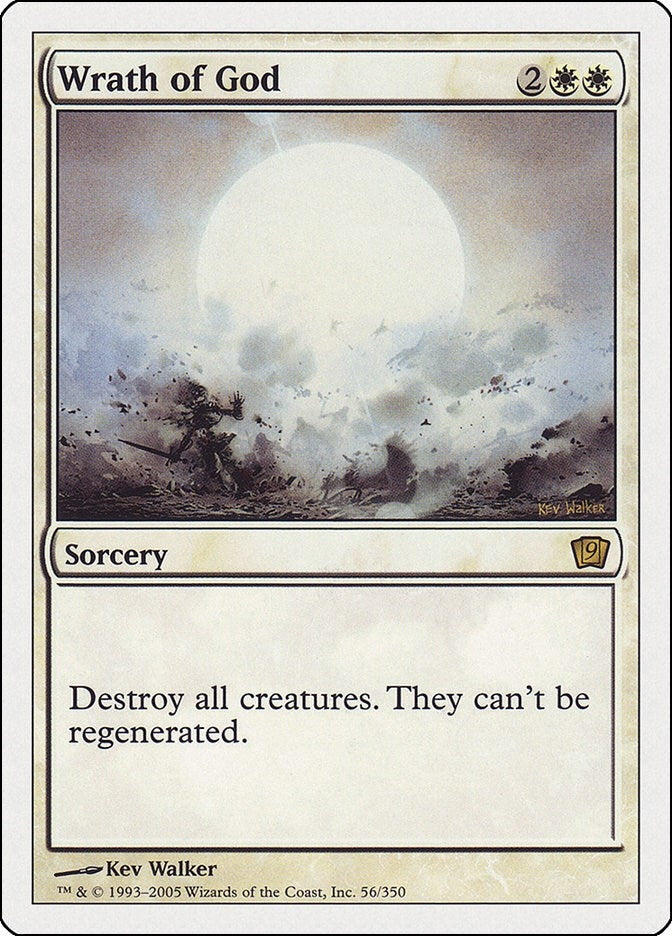 Image for Wrath of God (9th Edition) (56) - Magic: The Gathering