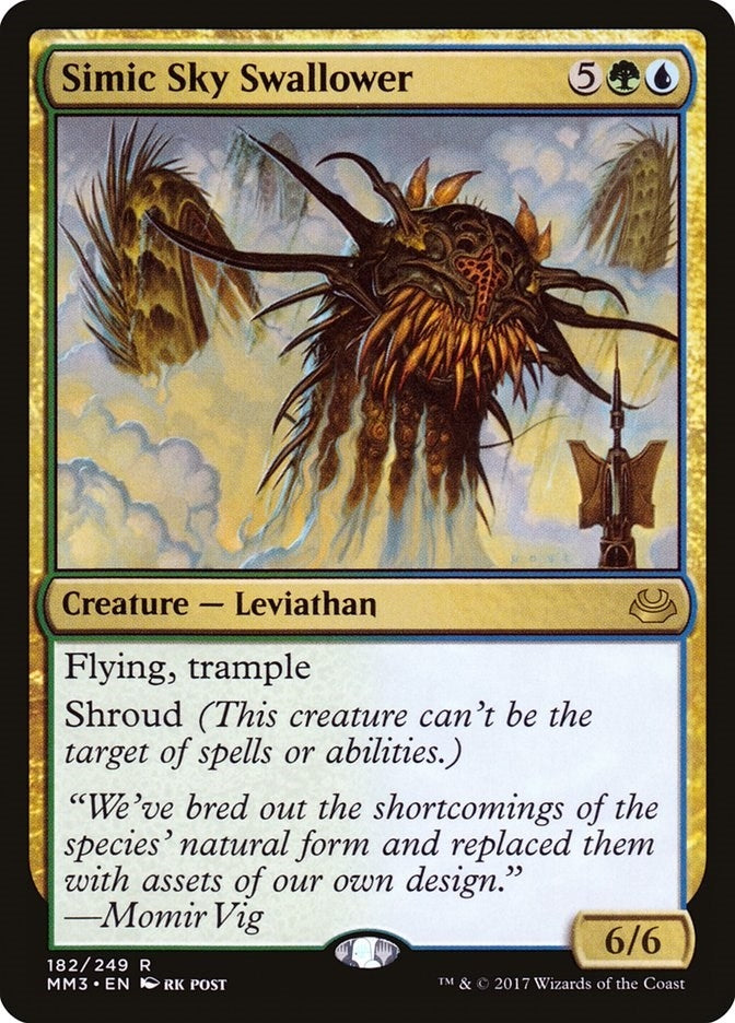 Image for Simic Sky Swallower (Modern Masters 2017) (182) - Magic: The Gathering