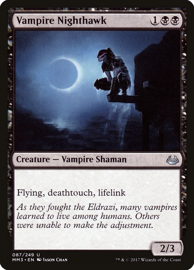Image for Vampire Nighthawk (Modern Masters 2017) (87) - Magic: The Gathering