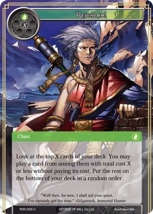 Image for Research! (Return of the Dragon Emperor) (RDE-029) - Force of Will