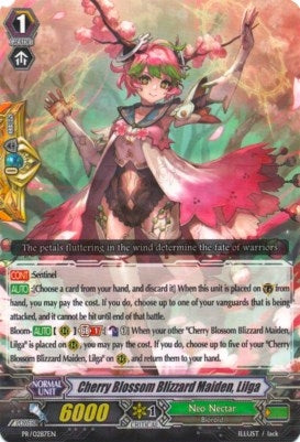 Image for Cherry Blossom Blizzard Maiden, Lilga (Promo Cards) (PR/0287EN) - Cardfight Vanguard