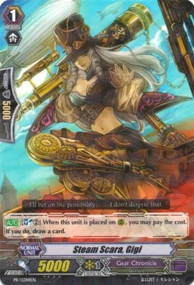 Image for Steam Scara, Gigi (Promo Cards) (PR/0284EN) - Cardfight Vanguard