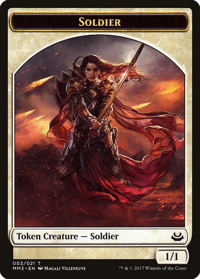 Image for Soldier Token (003) (Modern Masters 2017) (3) - Magic: The Gathering