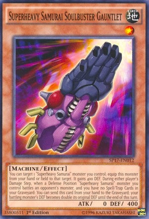 Image for Superheavy Samurai Soulbuster Gauntlet (Star Pack - Battle Royal) (SP17-EN012) - YuGiOh