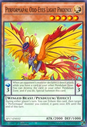Image for Performapal Odd-Eyes Light Phoenix (Star Pack - Battle Royal) (SP17-EN032) - YuGiOh