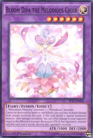 Image for Bloom Diva the Melodious Choir (Starfoil) (Star Pack - Battle Royal) (SP17-EN036) - YuGiOh