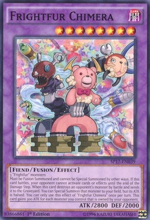 Image for Frightfur Chimera (Starfoil) (Star Pack - Battle Royal) (SP17-EN039) - YuGiOh