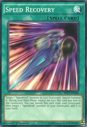 Image for Speed Recovery (Starfoil) (Star Pack - Battle Royal) (SP17-EN048) - YuGiOh
