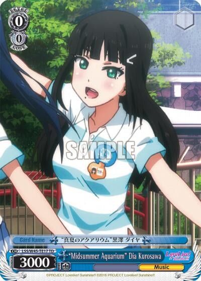 Image for "Midsummer Aquarium" Dia Kurosawa (Love Live! Sunshine!!) (LSS/W45-TE17 TD) - Weiss Schwarz