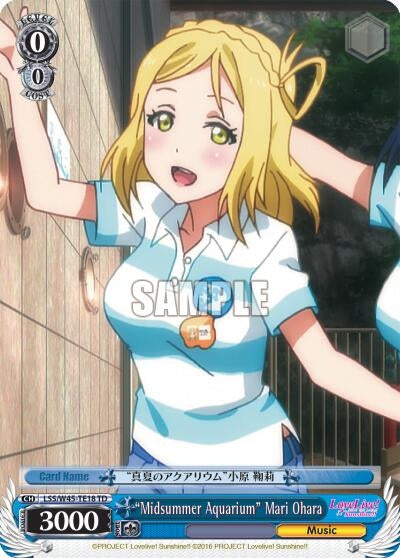 Image for "Midsummer Aquarium" Mari Ohara (Love Live! Sunshine!!) (LSS/W45-TE18 TD) - Weiss Schwarz