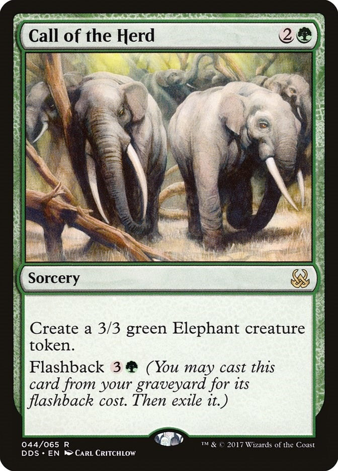 Image for Call of the Herd (Duel Decks: Mind vs. Might) (44) - Magic: The Gathering