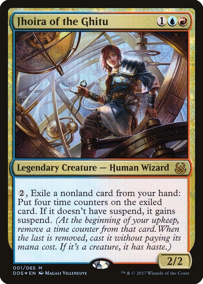 Image for Jhoira of the Ghitu (Duel Decks: Mind vs. Might) (1) - Magic: The Gathering