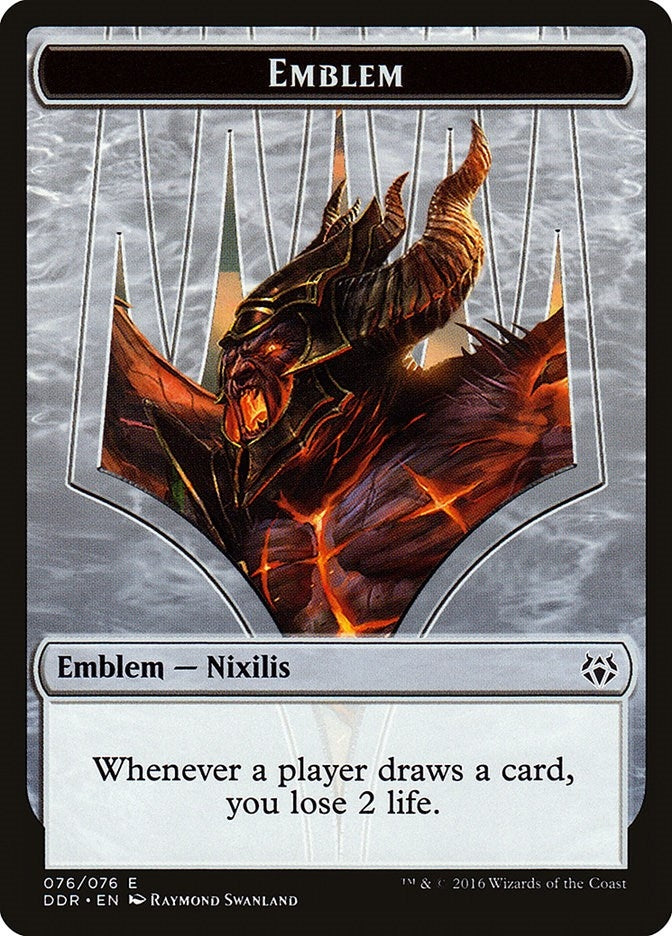 Image for Emblem - Ob Nixilis Reignited (Duel Decks: Nissa vs. Ob Nixilis) (76) - Magic: The Gathering